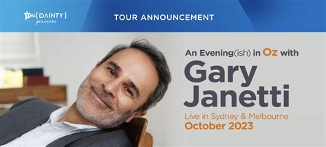 gary janetti melbourne|Gary Janetti Will Perform Live In Australia For The。